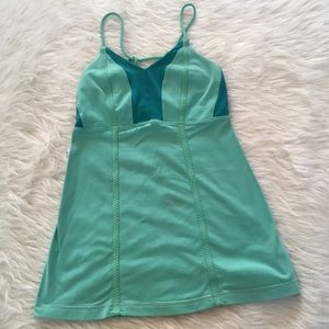 Lululemon Athletica Strappy String V Neck Tank Top
